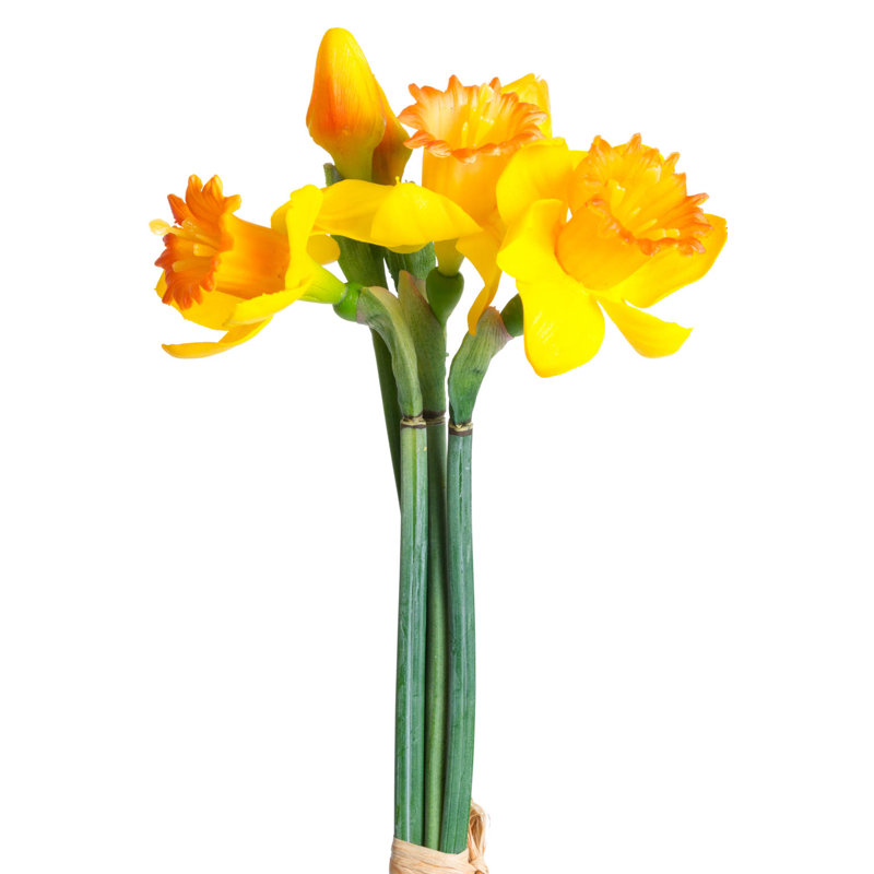 The Seasonal Aisle Artificial Daffodil Stem Wayfair.co.uk